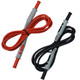 Aemc 5100.07  Lead - set of 2, 5 ft PVC color-coded (red/black) with 4mm straight/straight banana plugs