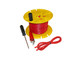 Aemc 5000.03 Red replacement wire (300 ft) on reel for ground resistance tester kits (models 4620, 4630, 6470-B, 6471 & 6472)