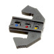 Aven 10189D - DIE FOR MINATURE INSULATED TERMINALS AWG 26-22/24-18/22-16 DIN 0.1-0.5/0.25-1.0/0.5-1.5 MM2 JAW TYPE A3