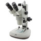 Aven DSZV44-506 - DSZV-44 TRINOCULAR MICROSCOPE 10X-44X MOUNTED ON TRACK STAND WITH OVERHEAD AND BACKLIGHT LEDS
