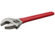 Aven ST8115-1012G - ADJUSTABLE WRENCH SS 375 x 46MM WITH PVC GRIPS