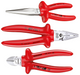 Gedore 6708120 VDE Pliers set with VDE dipped insulation 3 pcs VDE S 8003