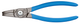 Gedore 2930854 Circlip pliers for internal retaining rings, angled, 40-100 mm 8000 JE 31