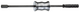 Gedore 1958089 Sliding hammer 500 mm, 3 kg 1.35/3