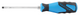 Gedore 1845233 3C-Screwdriver with striking cap 6.5 mm 2154SK 6,5