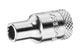 Gedore 1649582 Socket 1/4" 6 mm D 20 6