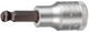Gedore 2219379 Screwdriver bit socket 1/2" ball-end in-hex 8 mm IN 19 K 8