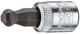 Gedore 2219468 Screwdriver bit socket 1/4" ball-end in-hex 6 mm IN 20 K 6