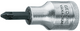 Gedore 6156760 Screwdriver bit socket 1/2" PZ 3 IKS 19 PZD 3