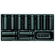 Gedore 1640836 Set impact sockets 1/2" in 1/3 ES tool module 1500 ES-K 19 L