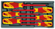 Gedore 1733095 VDE Screwdriver set in 1/3 ES tool module 1500 ES-VDE 2170 PZ