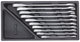 Gedore 2305429 Combination ratchet spanner set in 1/3 ES tool module 1500 ES-7 R