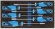 Gedore 2309122 Socket wrench set in 1/3 Check-Tool module 1500 CT1-2133