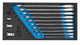Gedore 2327686 Combination ratchet spanner set in 1/3 Check-Tool module 1500 CT1-7 RA