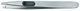 Gedore 1881671 Precision tweezers, fine points, satin non-glare finish 722-2