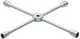 Gedore 6228930 4-way wheel wrench 27x30x32x33 mm 750x750 mm 28 LR