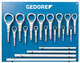 Gedore 6049250 Single ended ring spanner set 19 pcs 24-85 mm 2 ATM