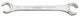 Gedore 6051070 Flare nut spanner open hexagon 10x12 mm 400 10x12