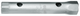 Gedore 6211960 Tubular box spanner 18x19 mm 26 R 18x19