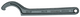 Gedore 6334450 Hook wrench with lug, 45-50 mm 40 45-50