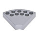 OHAUS 30500572 Sectional Block 12 mm Vials