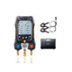 Testo 0564 5501 01 testo 550s Basic Kit - Smart digital Manifold with wired temperature probes