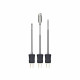 Testo 0602 5093 Temperature probe kit (no handle) - with air probe, immersion/penetration probe and surface probe (TC type K)