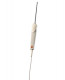 Testo 0603 1993 Waterproof surface probe with widened measurement tip for flat surfaces, T/C type T,  tip Ø 6 mm x 50 mm, probe Ø 5 mm x 112 mm, -58 to 662°F / -50 to +350°C, handle + 3.9 ft / 1.2 m cable