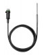 Testo 0628 0006 Immersion / penetration temp. NTC probe, tip Ø 3 mm x 40 mm,  -31 to 176°F / -35 to +80°C, 5 ft / 1.5 m cable