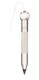 Starrett 177A STEEL PLUMB BOB- 2-3/4 OZ.
