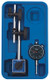 Fowler Fine Adjust Mag Base with Dial Indicator Combo 52-520-199-0