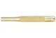 Starrett B565E BRASS DRIVE PIN PUNCH- 3/16" DIAM X 4" L