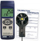 REED Instruments SD-4207-NIST ANEMOMETER/THERMOMETER, ROTATING VANE, DATA LOGGER W/NIST CERT