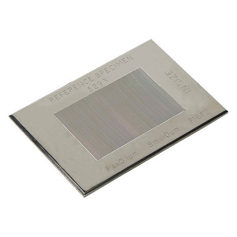 SURFACE ROUGHNESS REFERENCE SPECIMEN, 20?in/0.5?m , ISR-RS528X