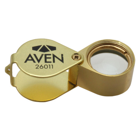 Aven 26034-LED Eye Loupe with LED Light, 10X Magnification, 25mm Diameter