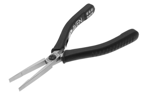 Aven 10846 Stealth Pliers Round Nose 5.5" With Smooth Jaws