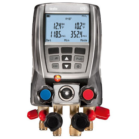 Testo 0563 5703 testo 570 Digital Manifold Kit|TestEquipmentUSA