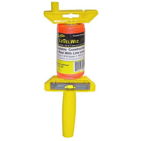 US Tape 24162 Stringliner® LevelWiz® LevelWiz® Reel 250' BR FL. PK -  Masonry String Lines 