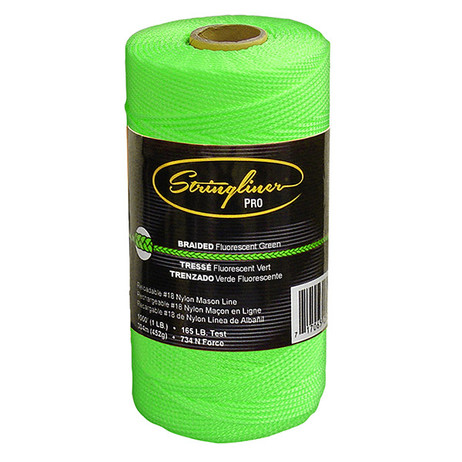 U.S. Tape 35768 Fluorescent Green REPLACEMENT LINE 1000 ft.(1 lb.)  BRAIDED