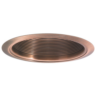 Nora Lighting - NTM-33 - 6 Br/Par30 Stepped Baffle W/ Metal Ring - Rec Inc 6 Trim