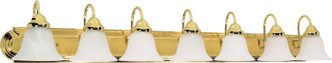 Nuvo Lighting - 60-293 - Seven Light Vanity - Ballerina - Polished Brass