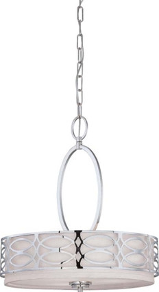 Nuvo Lighting - 60-4620 - Three Light Pendant - Harlow - Polished Nickel