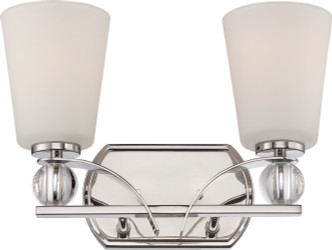 Nuvo Lighting - 60-5492 - Two Light Vanity - Connie - Polished Nickel
