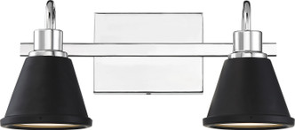 Nuvo Lighting - 62-1472 - LED Vanity - Bette - Polished Nickel / Matte Black