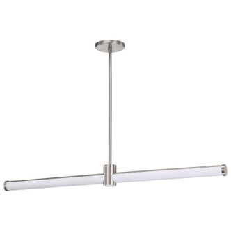 Nuvo Lighting - 62-2272 - LED Island Pendant - Bowman - Brushed Nickel