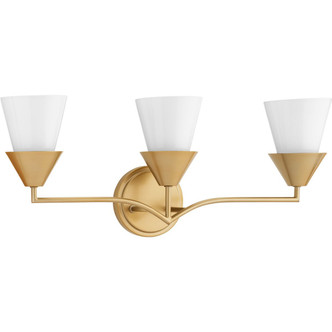 Progress Lighting - P300497-205 - Three Light Bath - Pinellas - Soft Gold Progress Lighting - P300497-205 - Three Light Bath - Pinellas - Soft Gold