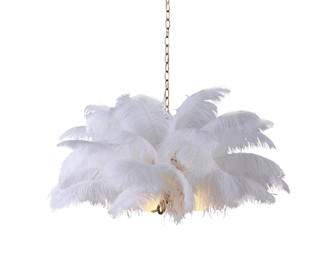 Terracotta Designs - H22108-5W - Five Light Chandelier - Denali - Gild Gold Leaf