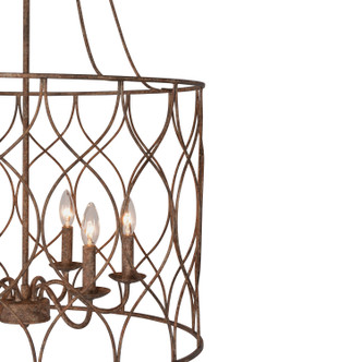 Tabby Six Light Chandelier (374-H9103V-6)