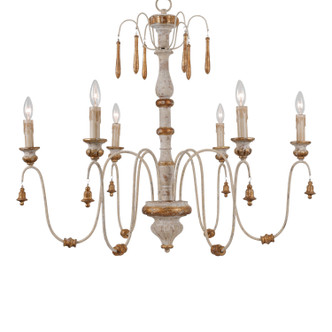 Terracotta Designs - H9112-6 - Six Light Chandelier - Morena Terracotta Designs - H9112-6 - Six Light Chandelier - Morena