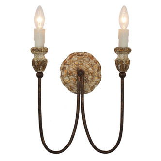 Terracotta Designs - W8250-2 - Two Light Wall Sconce - Laconia Terracotta Designs - W8250-2 - Two Light Wall Sconce - Laconia